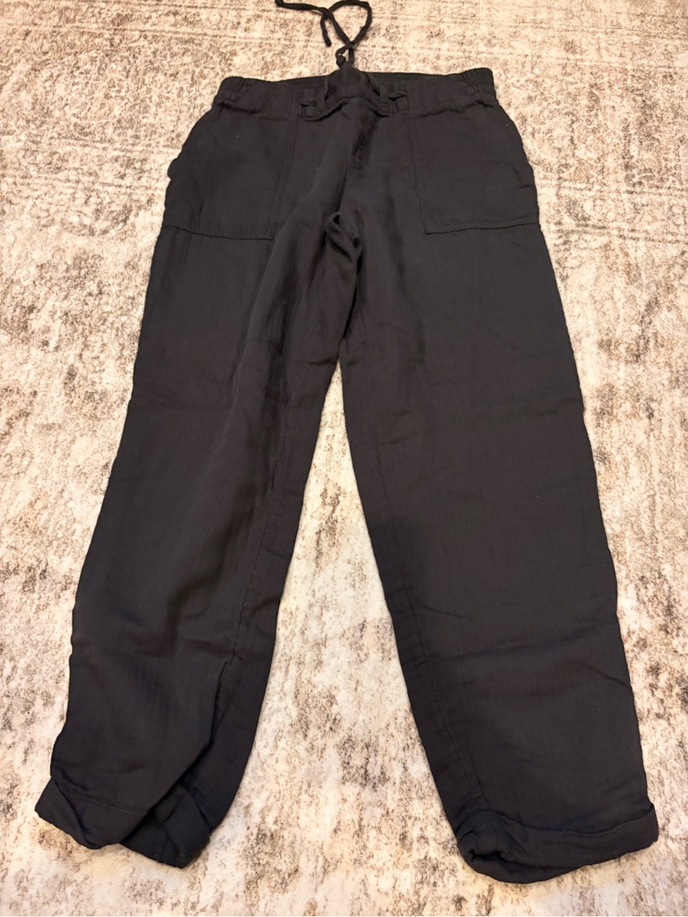Old Navy Black Women's Cargo Jogger Pants